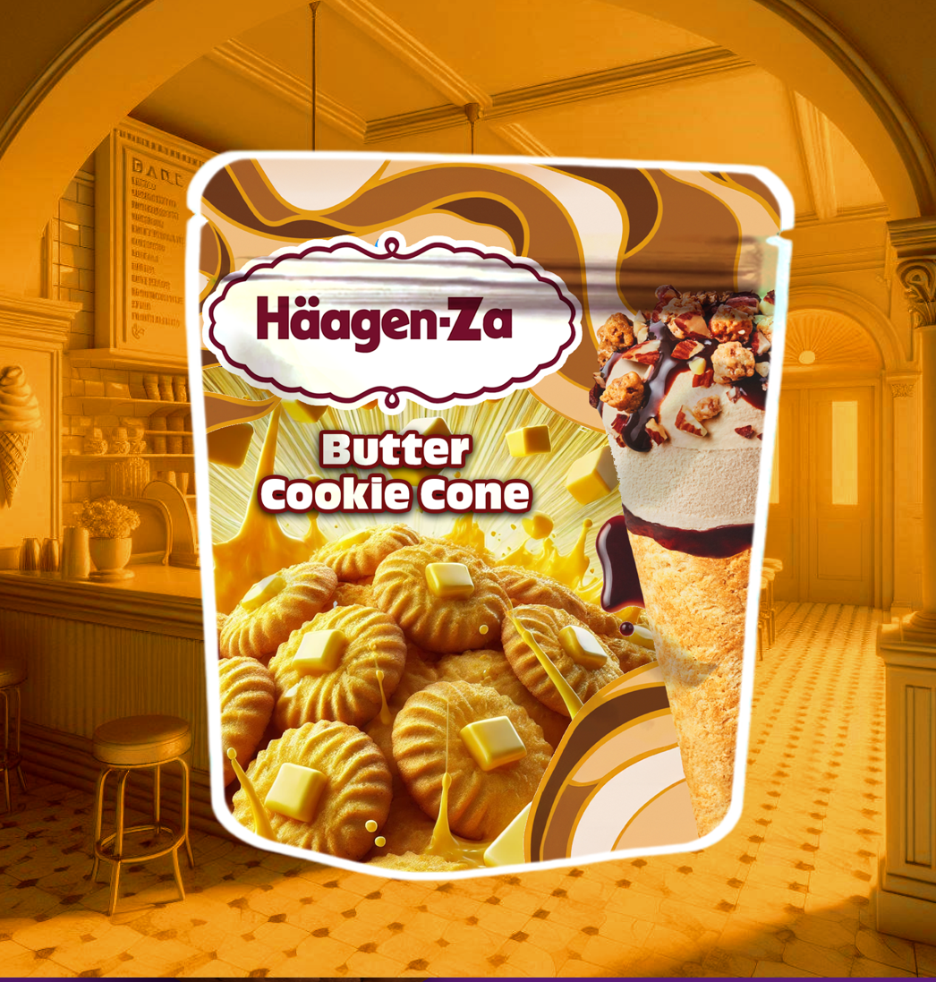 Häagen-Za Premade Mylar Bags