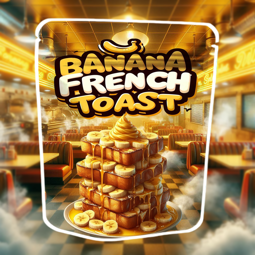 French Toast Premade Mylar Bags