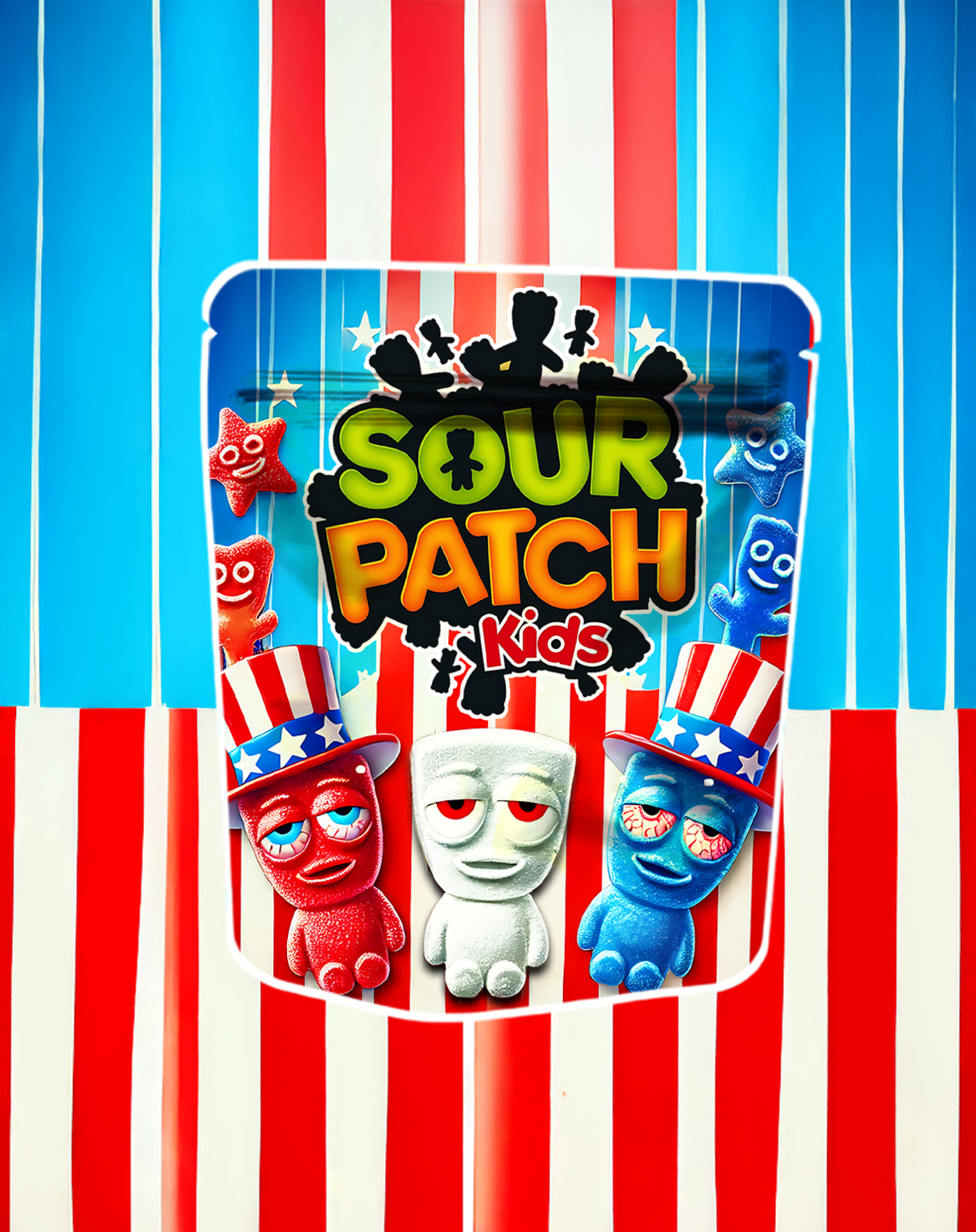 Fourth Of July Premade Mylar Bags