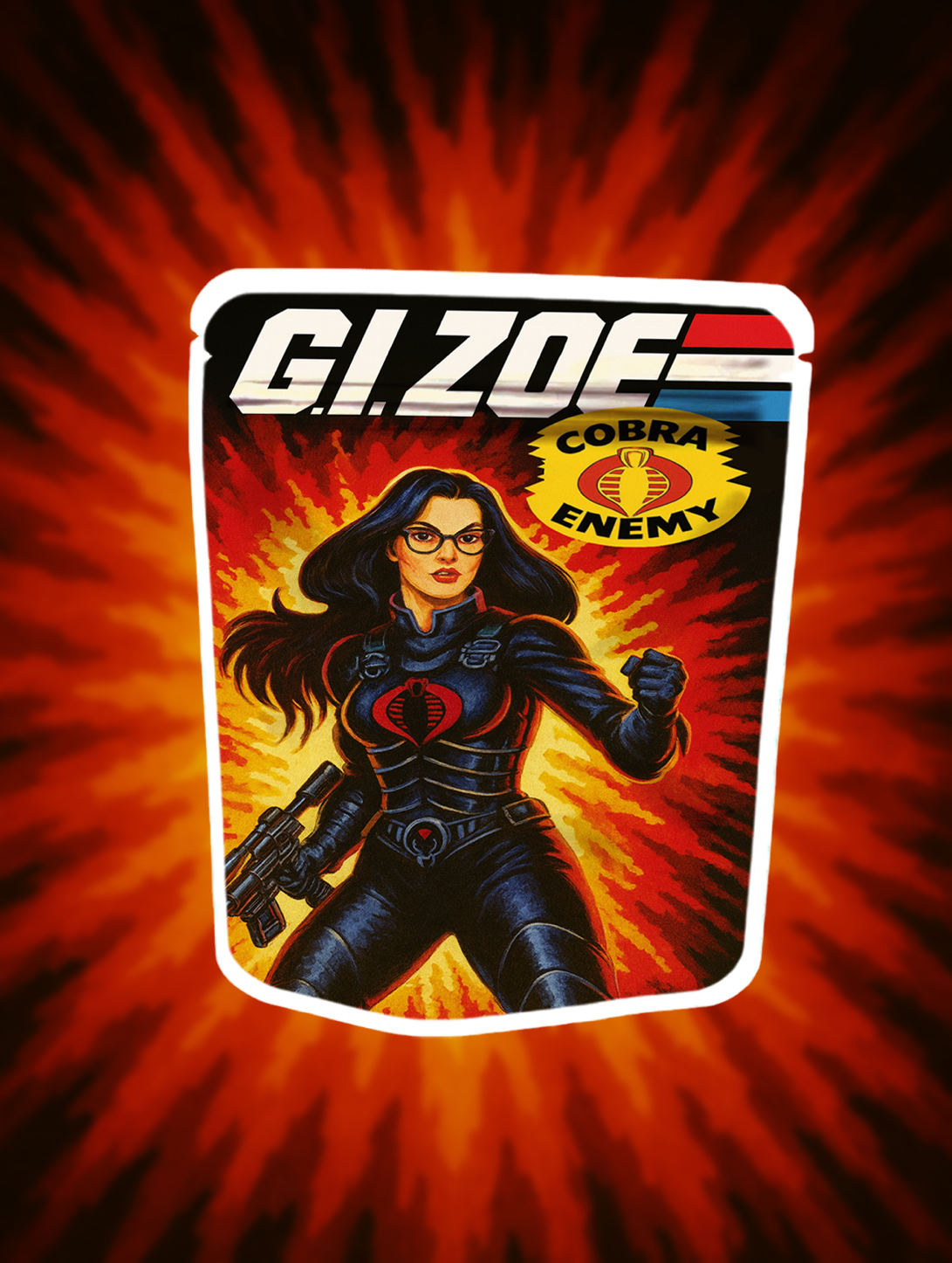 G.I. Zoe Premade Mylar Bags