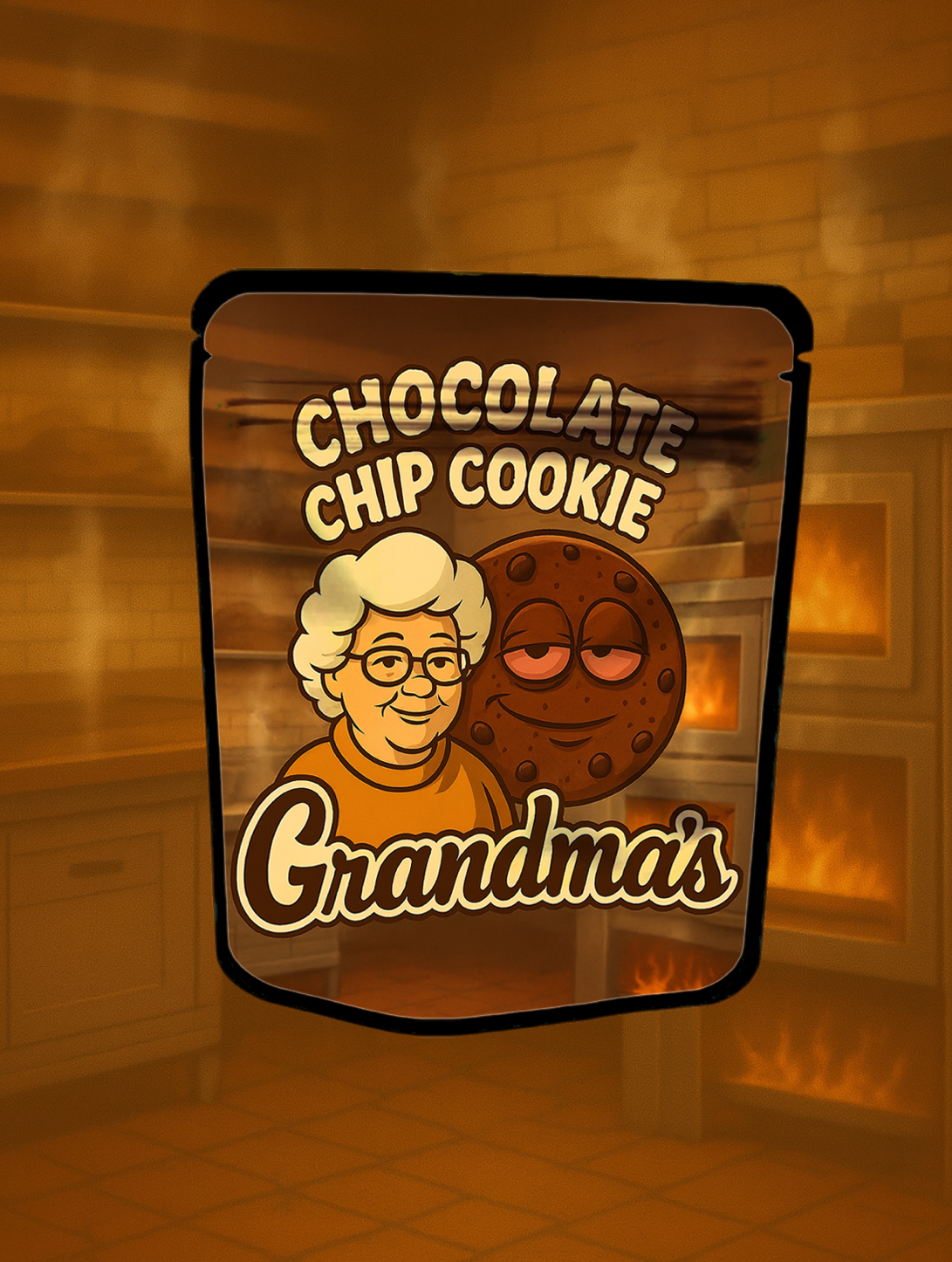 Grandma's Cookies Premade Mylar Bags