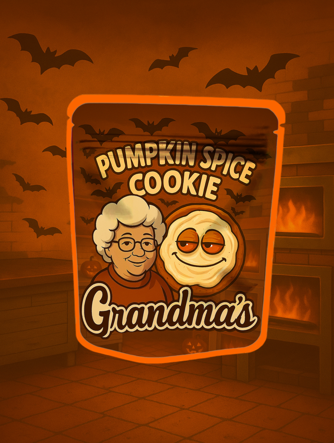 Grandma's Cookies Premade Mylar Bags