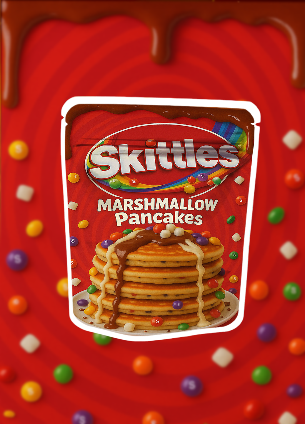 Marshmallow Pancakes Premade Mylar Bags